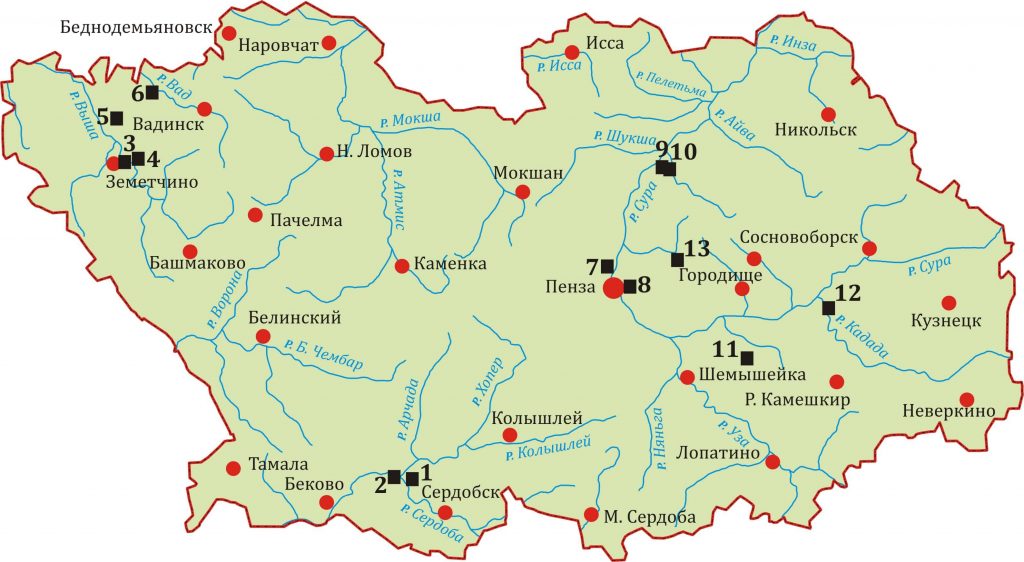 раннее железо Пензенской области